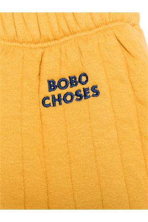 pantalone in cotone giallo BOBO CHOSES KIDS | B224AB067.